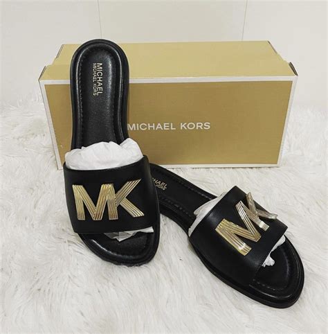 michael kors slides women's macy's|macy's michael kors shoes.